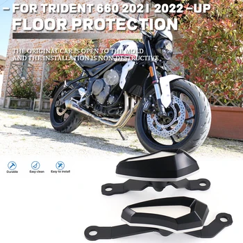 NOUL Motor de Motocicleta de Paza Anti Accident Drop Frame Slider Kit care se Încadrează Capac Protecție PENTRU Trident 660 2021 2022