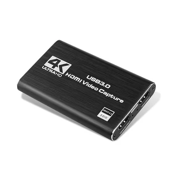 USB 4K 60Hz Compatibil HDMI Card de Captura Video 1080P pentru Înregistrare Joc Placa de Live Streaming Cutie USB 3.0 Grabber pentru PS4 Camera