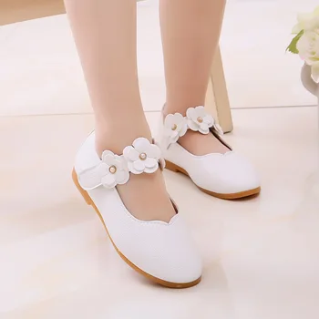 Fete Pantofi Noi Fashtion Frumoase Dimensiune Confortabil Cu 21-35 de Flori Drăguț Prințesă de Cristal pantofi pentru Copii Generos și Simplu