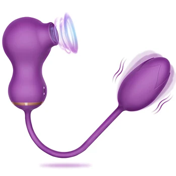 2 în 1 G Spot Vibratoare Ou Biberon Clit Sucker Stimulator Clitoridian Suge Vibratorul Adult Jucărie Sexuală pentru Femei Cuplu