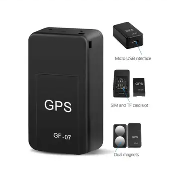 2024 noi Magnetic GF07 GPS Tracker Dispozitiv GSM Mini Urmărire în Timp Real Localizare GPS Auto Motociclete de Control de la Distanță de Urmărire Monitor
