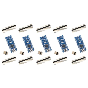 Pentru Arduino Pro Mini Nano V3.0 Atmega328p 5V 16M Microcontroler Kit Fara Cablu USB Pentru Arduino Nano V3.0 (5Pcs)