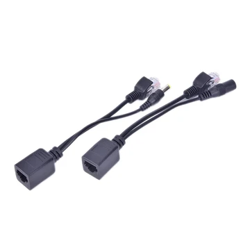 Noi de Vânzare Fierbinte Power Over Ethernet Adapter POE Cablu Splitter Injector Pentru Camera IP