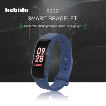kebidu 2018 F602 Bluetooth 4.0 Smart Watch Fitness Tracker Bratara Suport Android IOS Pentru Viața de zi cu Zi