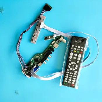 Kit pentru N089L6 HDMI TV AV LVDS Ecran Controler de la distanță placa Audio LED 1024x600 40pin VGA USB pe panoul de Afișaj LCD monitor 8.9