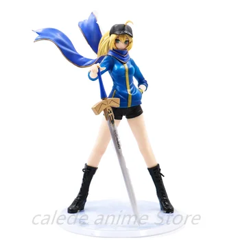 Anime FGO Soarta mare Pentru Albastru Sabie EROINA X figurina Model de Jucărie 22cm