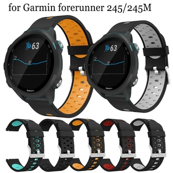 Noi 20mm Brățară Banda Pentru Garmin venu Precursor 645 m 245 245 Vivoactive 3 Smart Watch Sport Silicon Încheietura Curea Accesorii