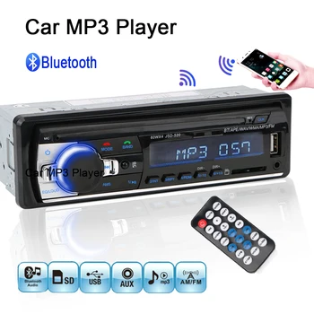 Bluetooth Digital 12V Intrare AUX Audio Muzica de pe USB/SD 1DIN În planșa de Bord Auto MP3 Player, Radio FM Stereo Radio Auto