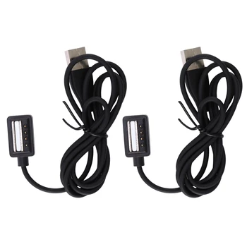 2X Magnetic USB de Încărcare Cablu de Alimentare Pentru Suunto 9/ Spartan Ultra/Spartan Ultra HR/Spartan Sport (3.3 Ft/100 Cm)