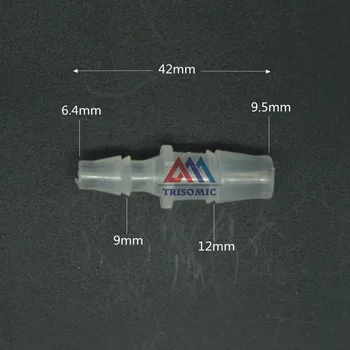 9.5 mm*6.4 mm Direct Reducerea Conector de Plastic Montaj Ghimpată Reducerea Conector