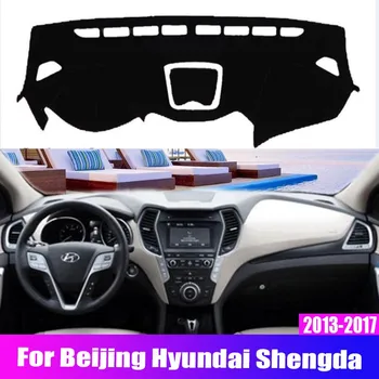 Pentru Beijing Hyundai Shengda 2013-2017 tabloul de Bord masina Capac Mat Pad Dashmat Umbra Soare Instrument Covor Protector Accesorii