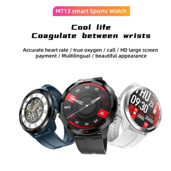 Sport nou ceas inteligent Bluetooth hands-free call 1.32 HD paymnt real de oxigen din sange, rata de inima IP68 înaltă aspectul și de moda