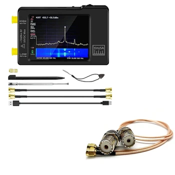 GTBL Analizor de Spectru de Mână Analizor de Frecventa+Handheld Antena prin Cablu-Coaxial RF SMA Male Pentru UHF Feminin so-239 Cablu